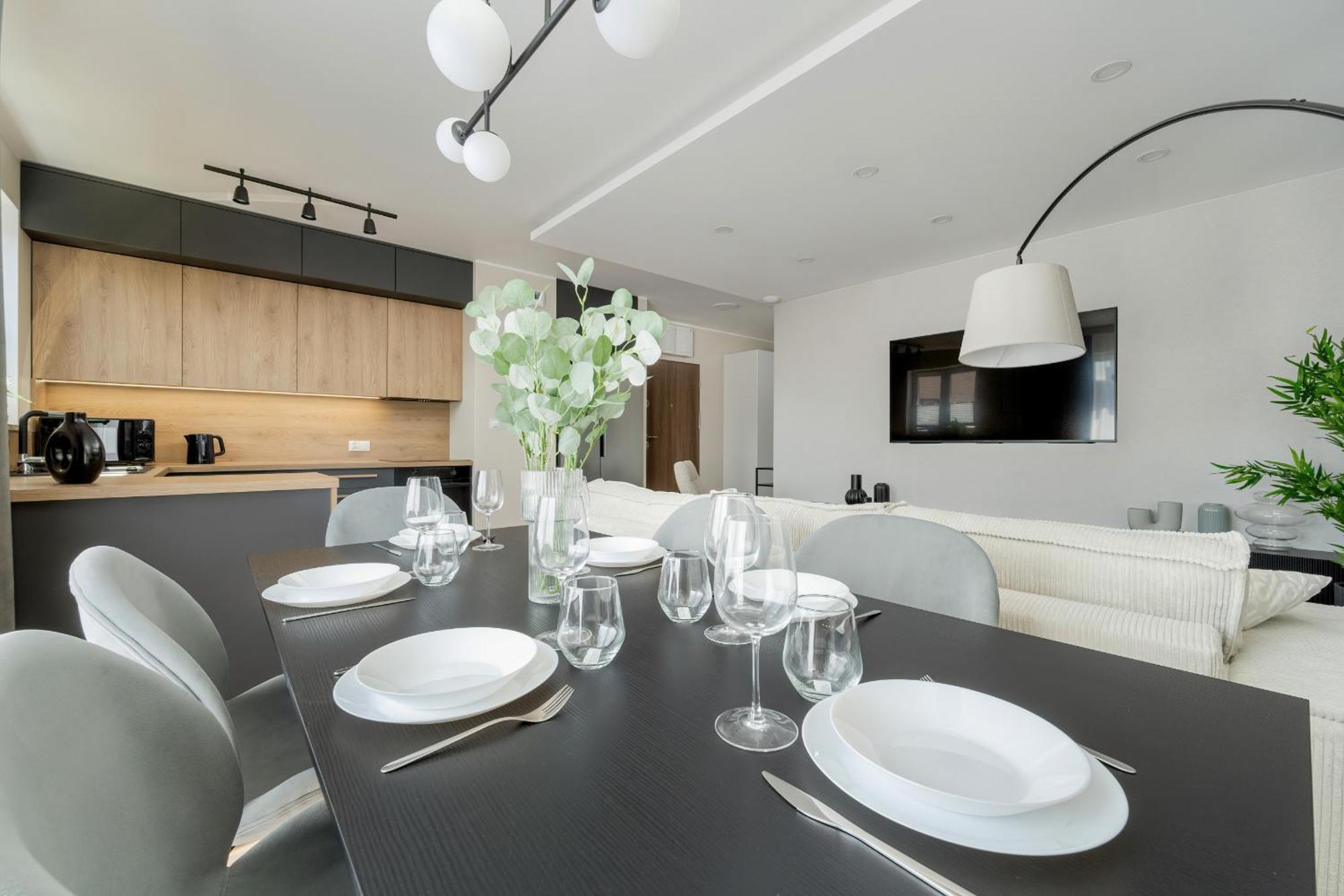Piekny Apartament Wichrowa - 2 Sypialnie Free Garage Wroclaw By Noclegi Renters Экстерьер фото