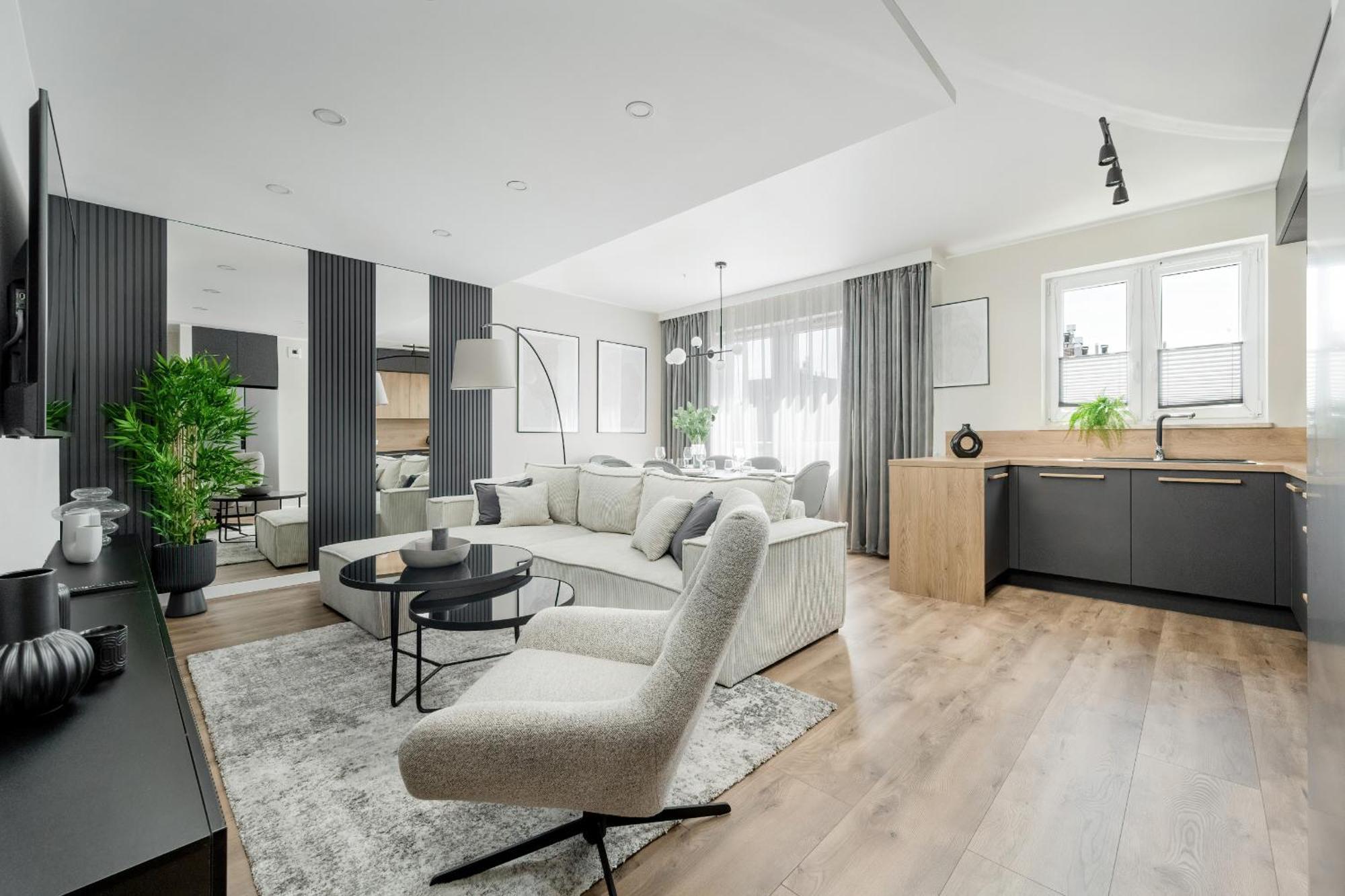 Piekny Apartament Wichrowa - 2 Sypialnie Free Garage Wroclaw By Noclegi Renters Экстерьер фото